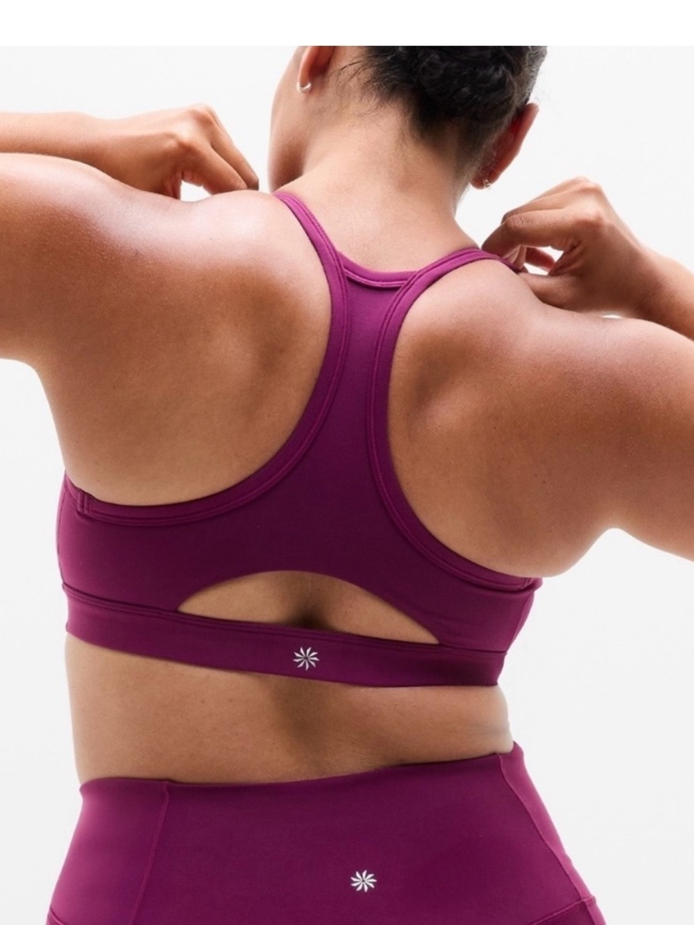 Athleta Plum Vital Sports Bra D/Dd